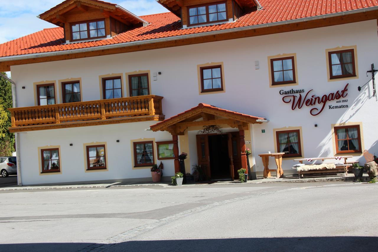 Gasthaus Weingast Irschenberg Buitenkant foto